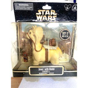 Disney Parks Stars Wars Jawa with Ronto Motorized Action Figure